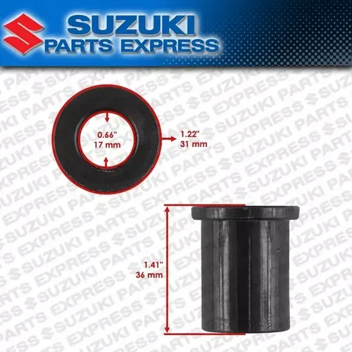NEW OEM SUZUKI STEERING SHAFT BUSHING CHECK FITMENT CHART FITS MUTIPLE VEHICLES