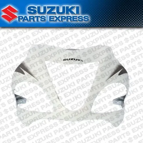 NEW 2011 SUZUKI HAYABUSA GSX1300R OEM WHITE UPPER NOSE FAIRING 94401-15H21-YPA