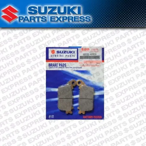 NEW SUZUKI  '11 - '24 GSX-R 600 750 / '09 - '16 1000 REAR BRAKE PADS 69100-47820