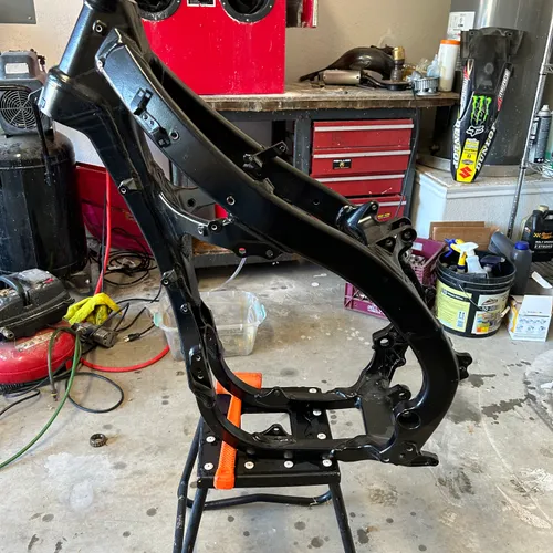 2014-2018 YZ250F Frame, Powdercoated Black