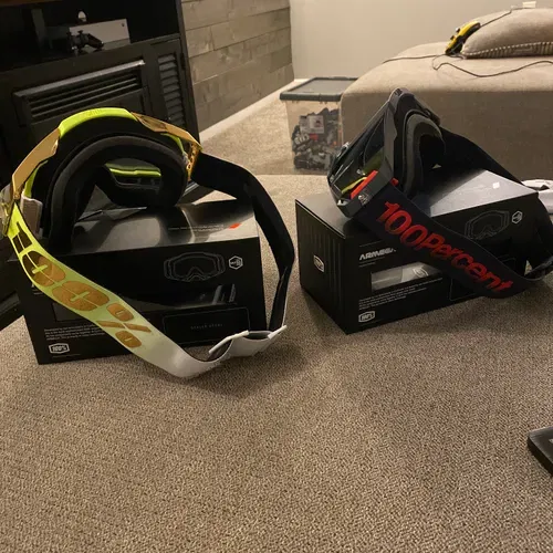 100 percent Armega goggles 