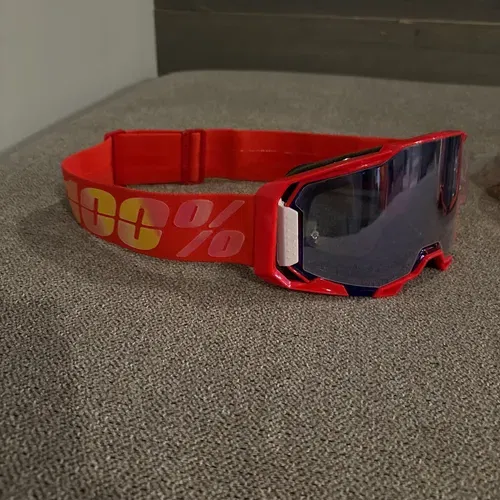 2 pair 100 percent Armega goggles 
