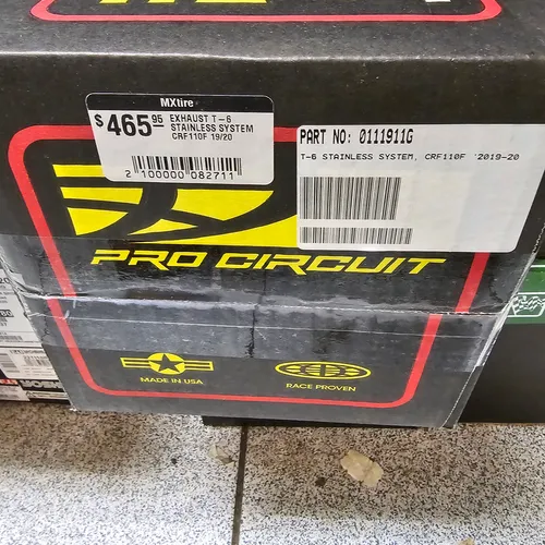 PRO CIRCUIT T-6 EXHUAST CRF110 19-23