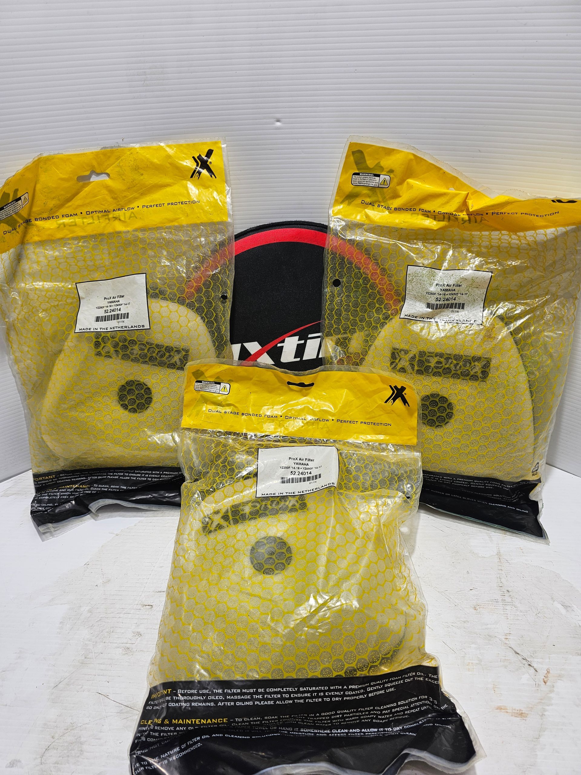 3 NOS PRO X AIR FILTER YAMAHA #52.24014