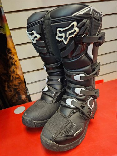 FOX RACING YOUTH COMP BOOTS BLACK Y7