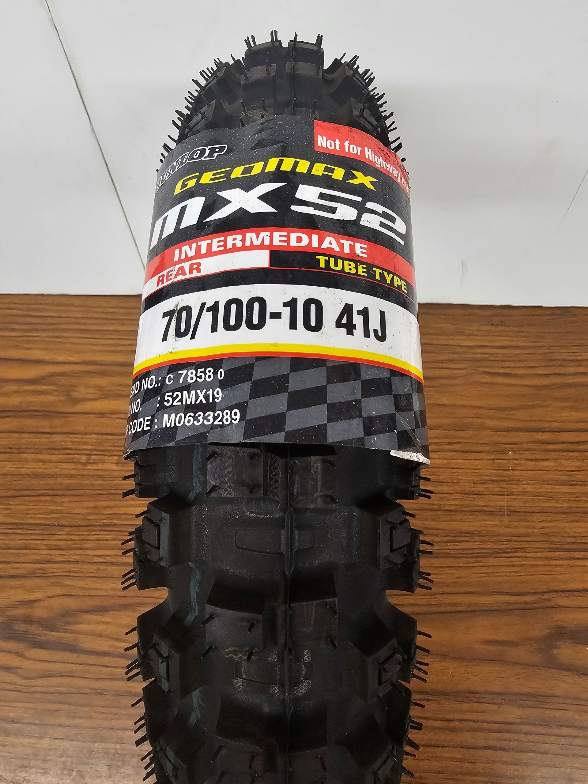 DUNLOP MX52 70/100-10 