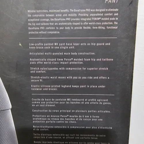 FOX BASEFRAME PRO PANT 