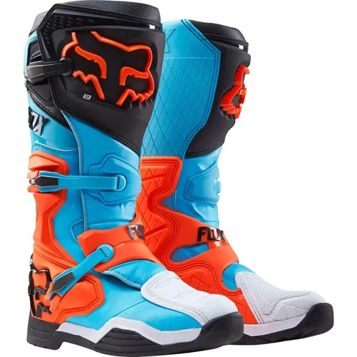 BRAND NEW FOX COMP 8 BOOTS SIZE 13 AGUA