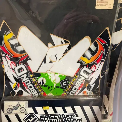 06-08 Kawasaki Kx450f Graphics And Seat Cover Unbound Energy 