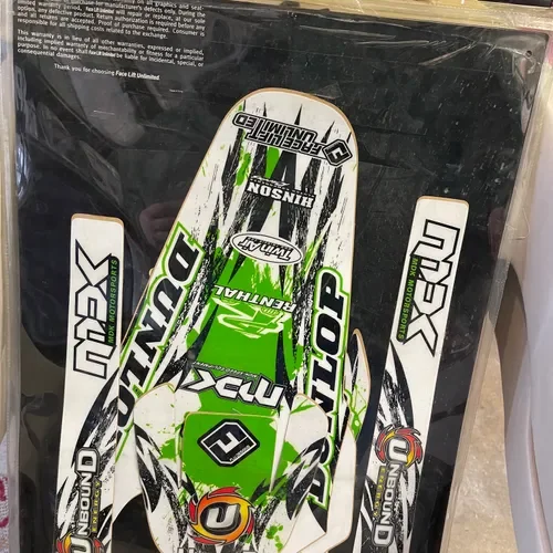 06-08 Kawasaki Kx250f Graphics And Seat Cover Flu Designs Unbound energy