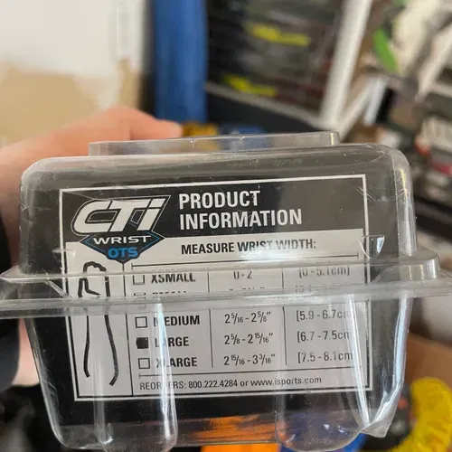 CTi Ots Large wrist brace Carbon