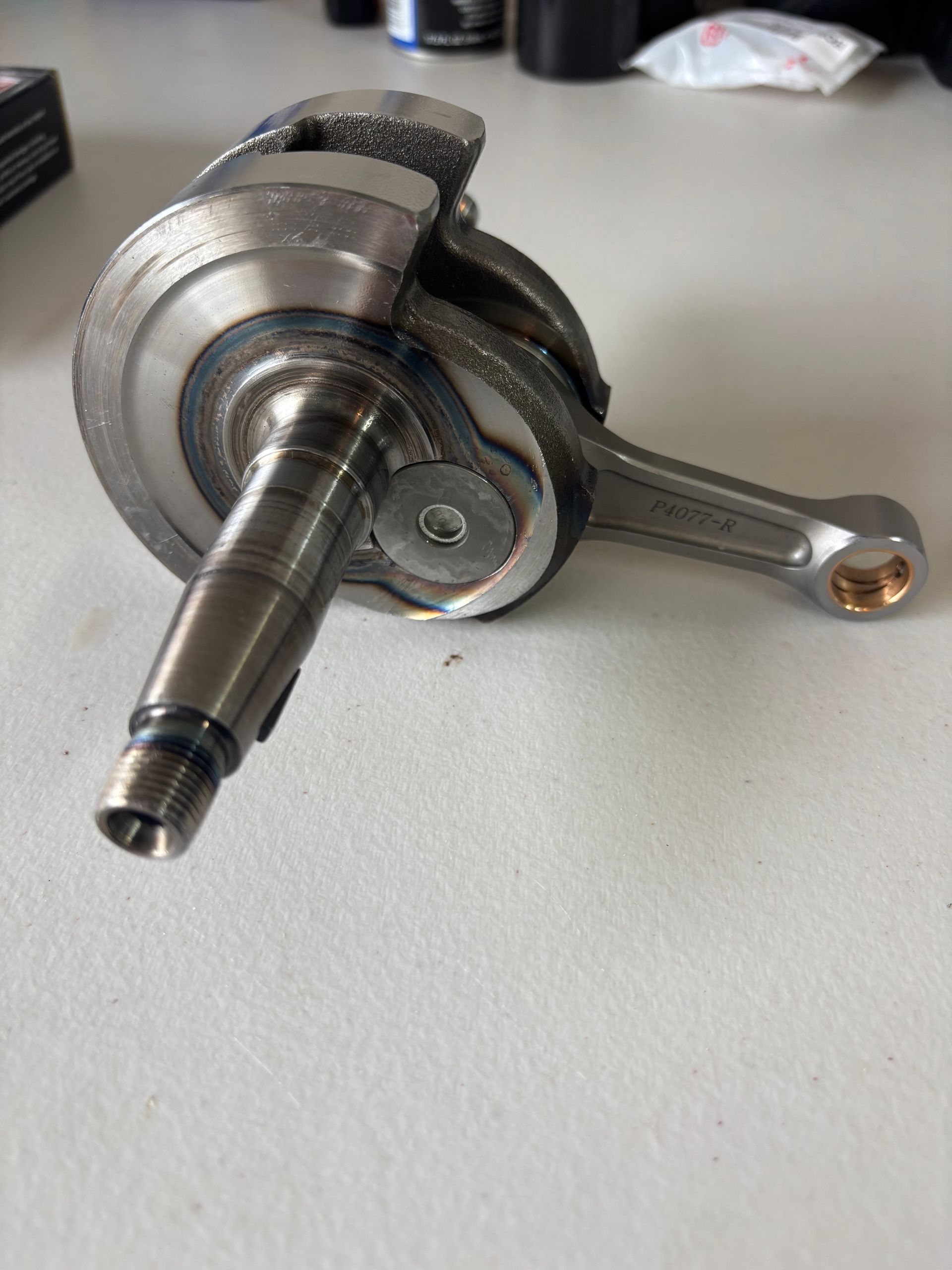 New Rebuild crank with Plainbearing for Honda CRf 250f -2026