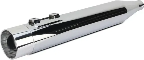 TBR   COMP S 2IN1 EXHAUST TOURING M8 CHROME W/POL END CAP