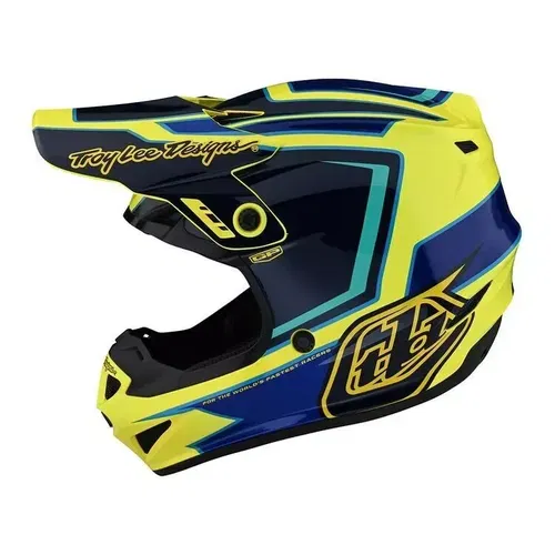 Troy Lee Designs GP Ritn Yellow MX ATV Helmet Youth Medium