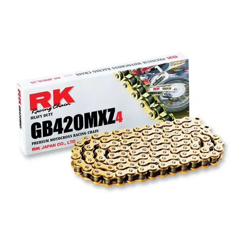 RK Chain GB420MXZ4-120 Heavy Duty Dirt Bike Chain   OEM 1221-0263