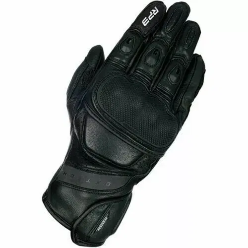 Oxford RP-3 2.0 Stealth Black Short Motorcycle Gloves Adult XXL