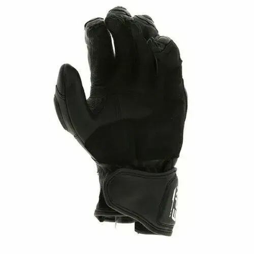 Oxford RP-3 2.0 Stealth Black Short Motorcycle Gloves Adult XXL