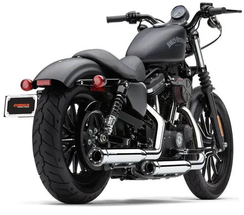 3" RPT SLIP-ONS CHROME SPORTSTER 04-13