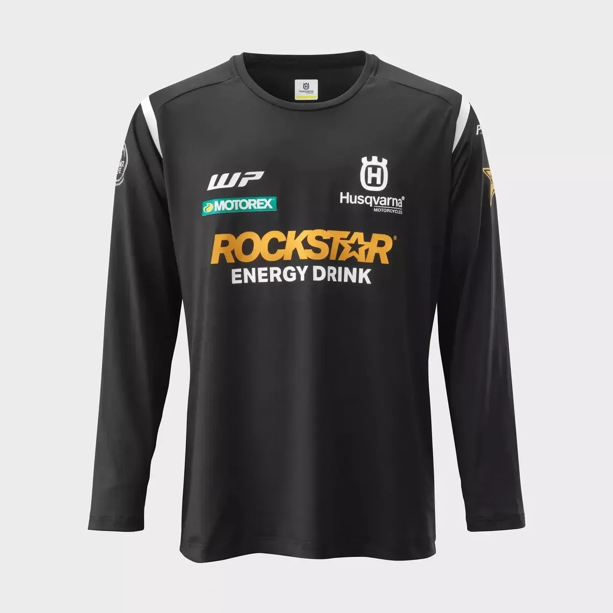 Husqvarna Black Rock Star Edition Long Sleeve Shirt Size Adult Large