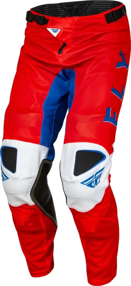 Fly Racing Kinetic Mesh SE Kore Red White Blue Motocross BMX ATV Pants Size 36