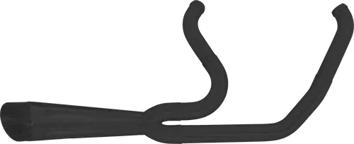 TBR   COMP S 2IN1 EXHAUST TOURING M8 BLACK W/TURNOUT