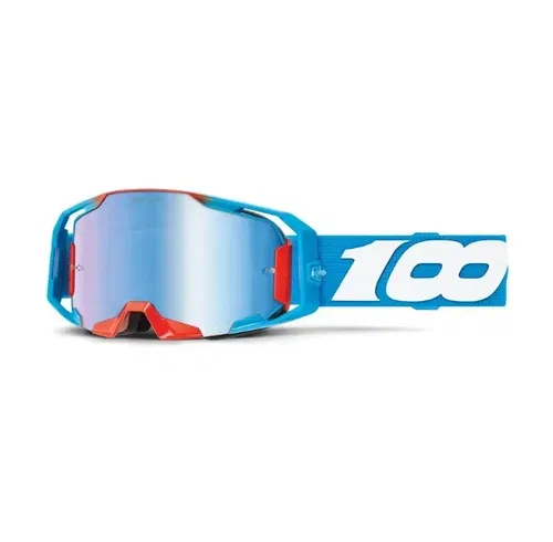 100 Percent  Armatic Jet Lawrence 2 Pack Motocross ATV BMX Goggles Adult