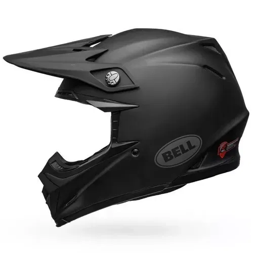Bell PS Moto 9 MIPS Matte Black MX ATV Helmet Adult Large