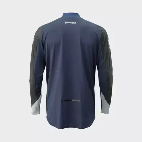 Husqvarna Origin Motocross MX BMX Jersey Blue Adult Large