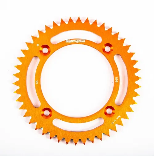 Supersprox KTM Husqvarna GasGas 48T Orange Rear Sprocket 85cc   OEM 107-898746