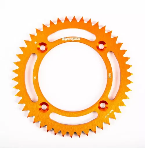 Supersprox KTM Husqvarna GasGas 48T Orange Rear Sprocket 85cc   OEM 107-898746