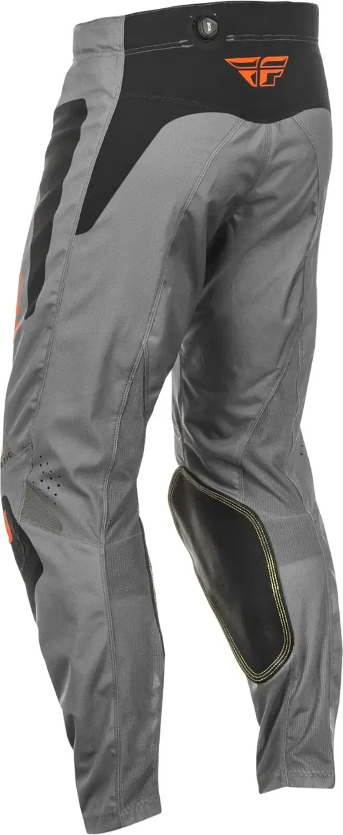 Fly Racing Kinetic SYM Grey Orange Black Motocross BMX ATV Pants Size 34