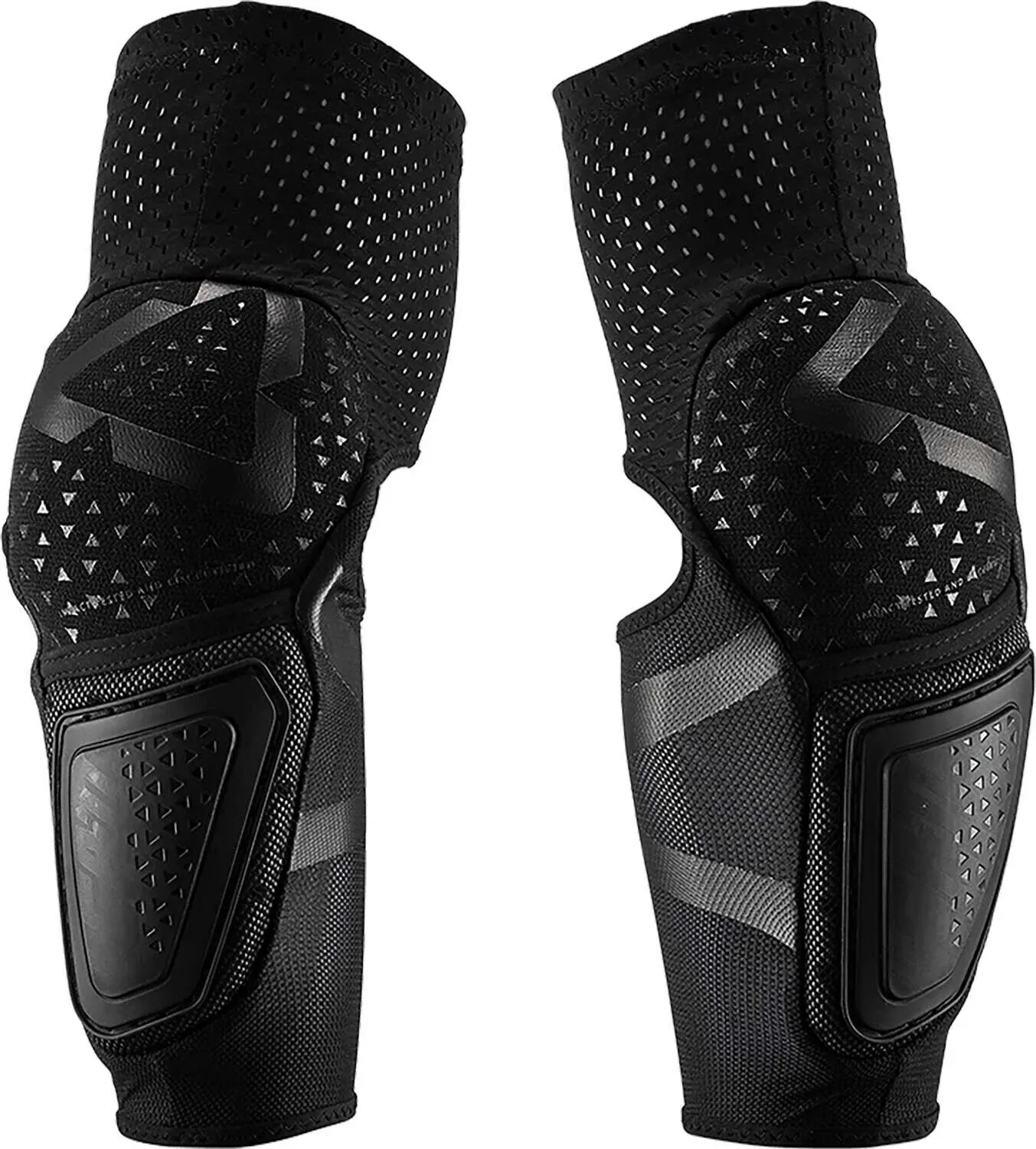 Leatt 3DF Hybrid Black Motocross ATV BMX Elbow Guards Adult Large/XL