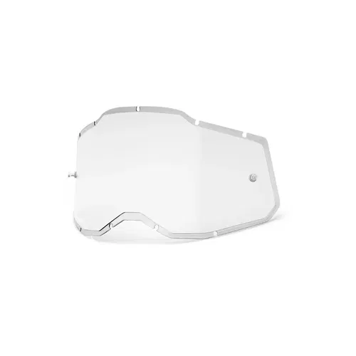 100% Racecraft 2 Accuri 2 Strata 2 Plus Replacement Injected Clear Lens