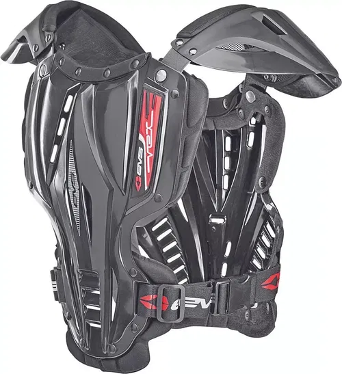 EVS Vex Roost Black Motocross ATV BMX Chest Protector Adult Large