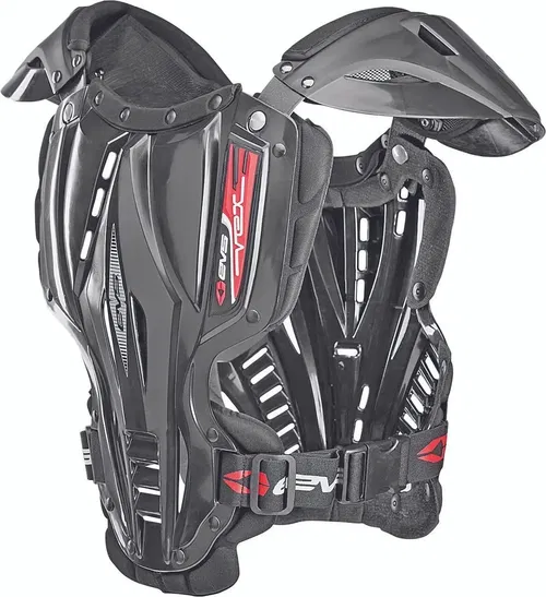 EVS Vex Roost Black Motocross ATV BMX Chest Protector Adult Large