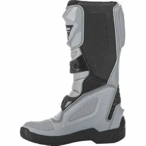Fly Racing Maverik MX Motocross ATV Offroad Boots Size 9 Grey Black