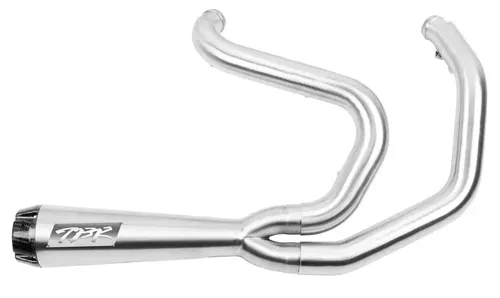 TBR   COMP S 2IN1 EXHAUST SPORTSTER BRUSHED W/CF END CAP