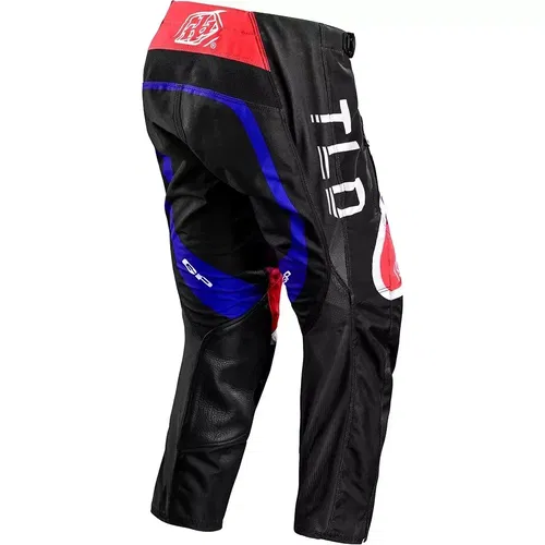 Troy Lee Designs GP Pro Reverb Black / Glo Red Motocross BMX Pants Youth 26