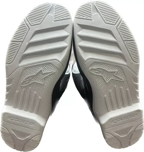 Alpinestars Tech 3s Youth Motorcross ATV MX Offroad Boots Youth 4 Black White