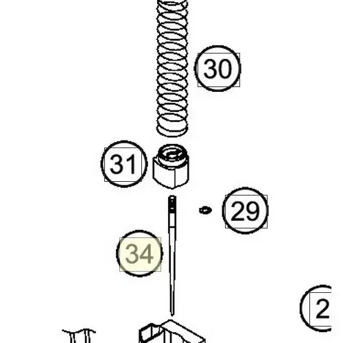 KTM Husqvarna GasGas 85 Jet Needle Keihin NRJD   OEM 47231134300