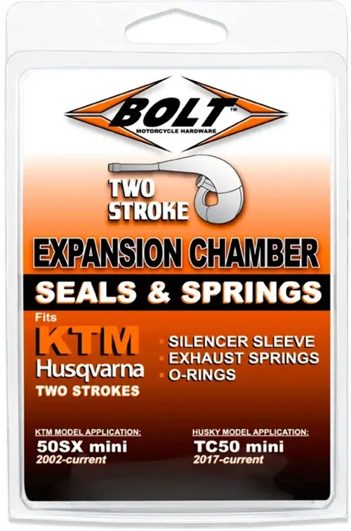 Bolt 2-Stroke O-Ring Spring and Coupler Kit KTM Husqvarna GasGas  50cc