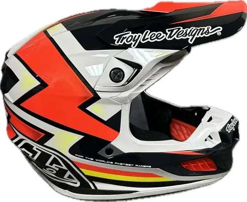 Troy Lee Designs SE5 Composite Ever Yellow MX ATV Helmet Adult Medium