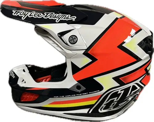 Troy Lee Designs SE5 Composite Ever Yellow MX ATV Helmet Adult Medium