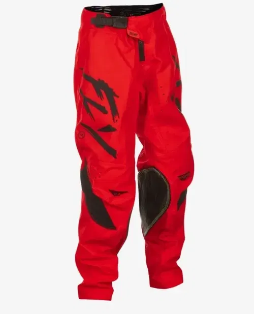 Fly Racing Motocross ATV BMX Youth Kinetic Stroke Pants Red/ Black SZ 22