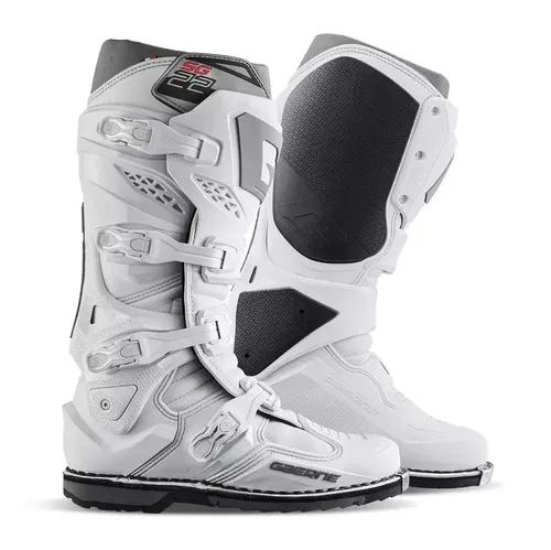Gaerne SG22 Men MX Motocross ATV Offroad Boots 10 White