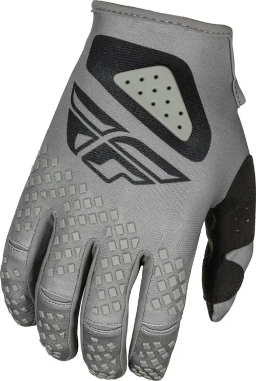Fly Racing Kinetic Sym Grey/Black Motocross ATV BMX Gloves Adult XL