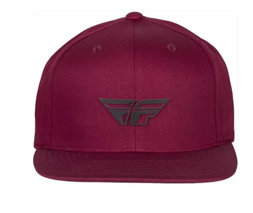 Fly Racing Weekender Snapback Hat Maroon One Size