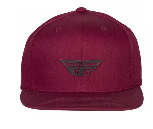 Fly Racing Weekender Snapback Hat Maroon One Size
