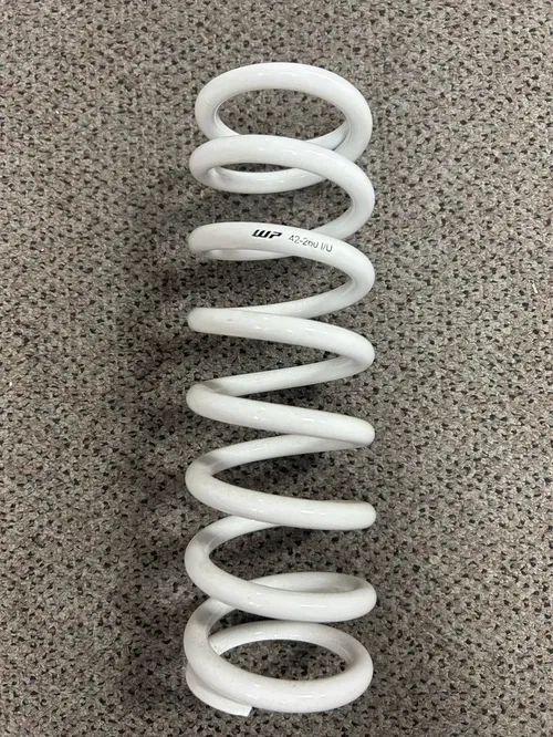 WP Shock Spring (62/65) 42-260 I/U Muffle White (2014-2023) KTM OEM# 91210124S