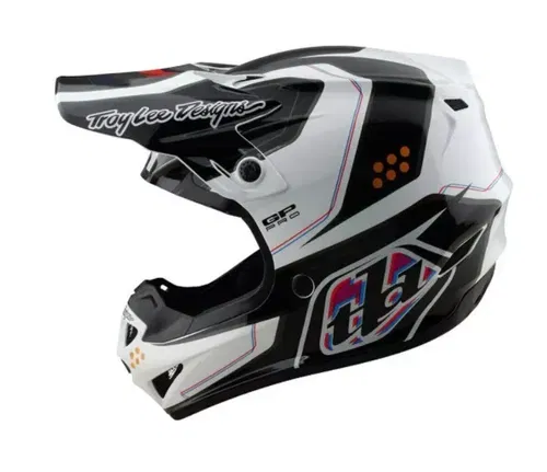 Troy Lee Designs GP Pro Trooper White Large Motorcycle MX ATV Helmet